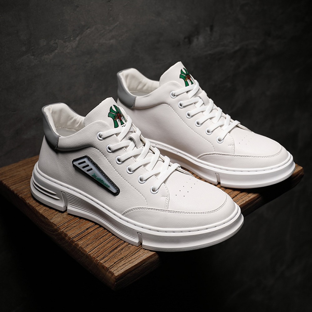 Men's Hot Style Trend Fall New Casual Sports Shoes White